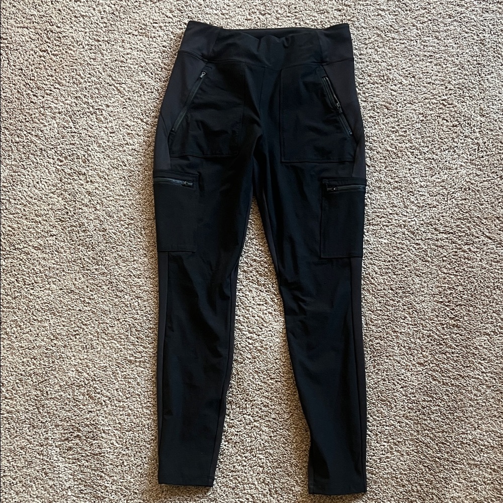 Athleta Black Headlands Hybrid Tights